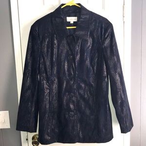 *SOLD* Navy Erin London Coat